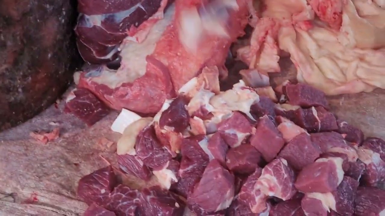 Excellent Cow Solid🥩🍖🥓Meat Cutting Videos And Beef Market Holidhani Bazar jhenaidha 