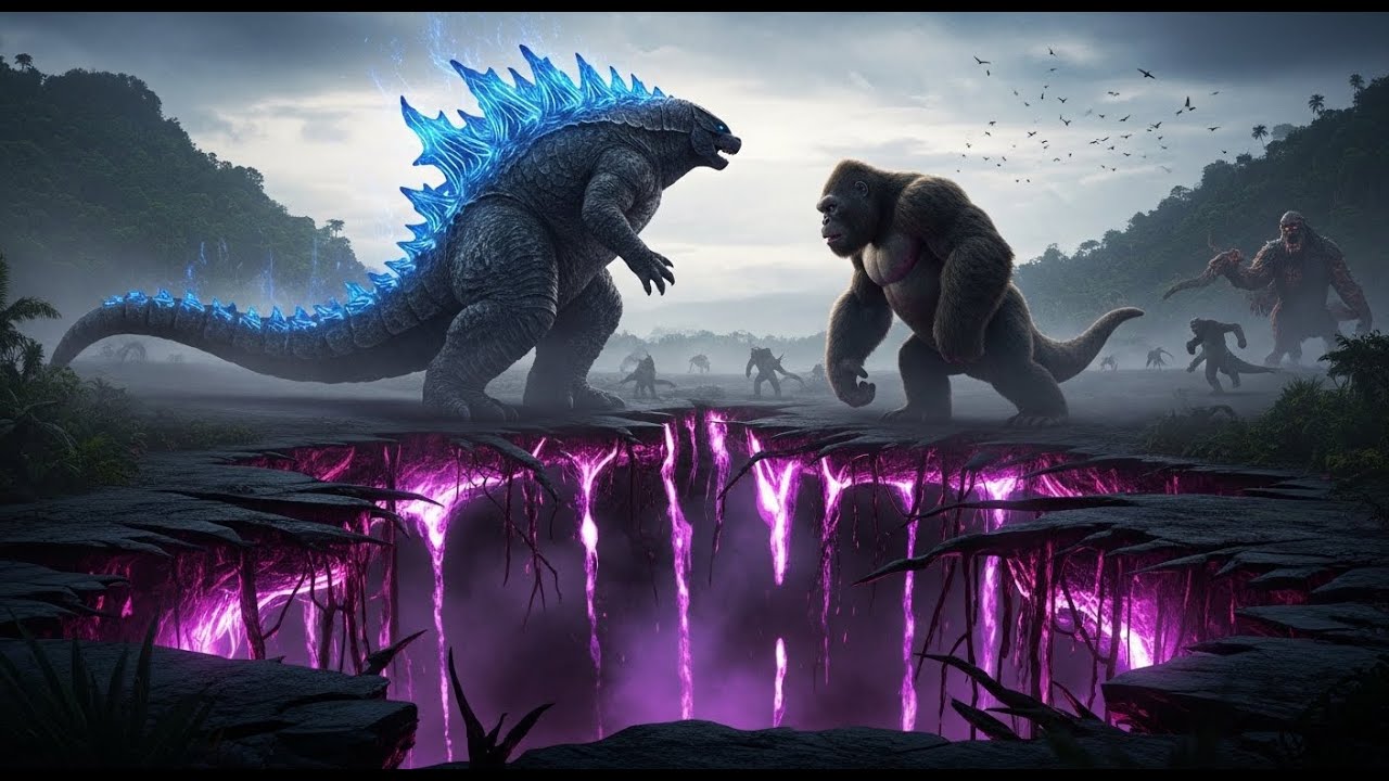 Omen from the Darkness | Kong & Godzilla Unite to Confront the Awakening Force Beneath Skull Island