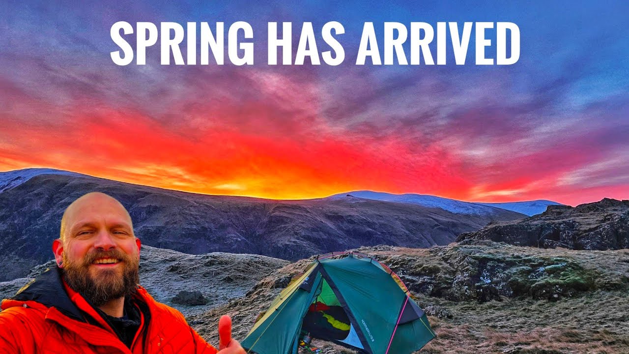 Wildcamping in the Lake District. High Rigg.