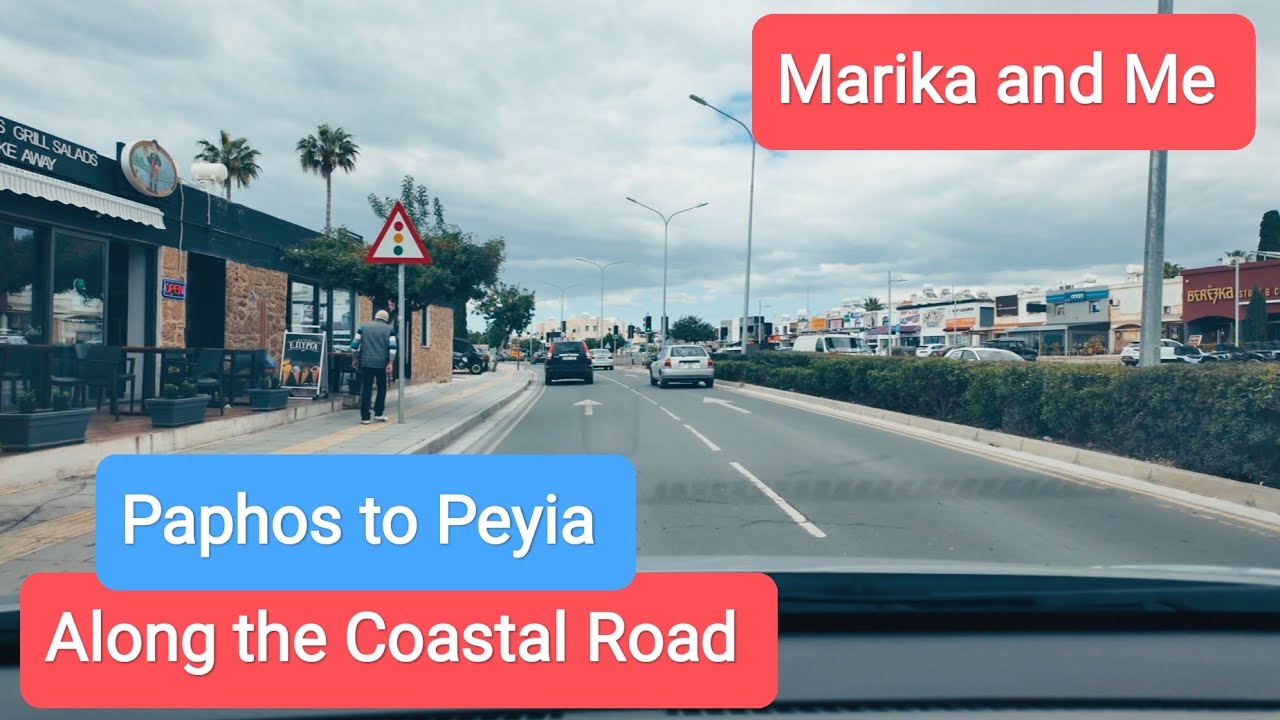 Paphos to Peyia Coastal Road