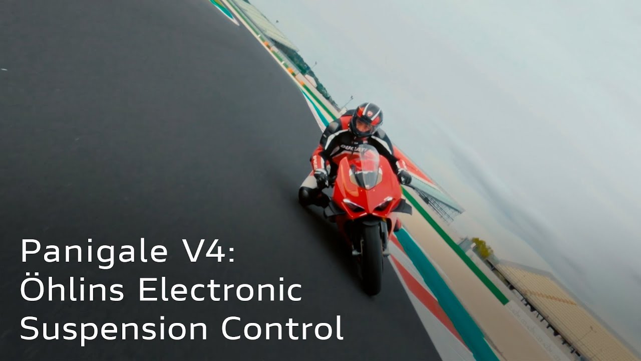 2021 Ducati Panigale V4 | Tutorial 5: Ohlins Electronic Suspension Control