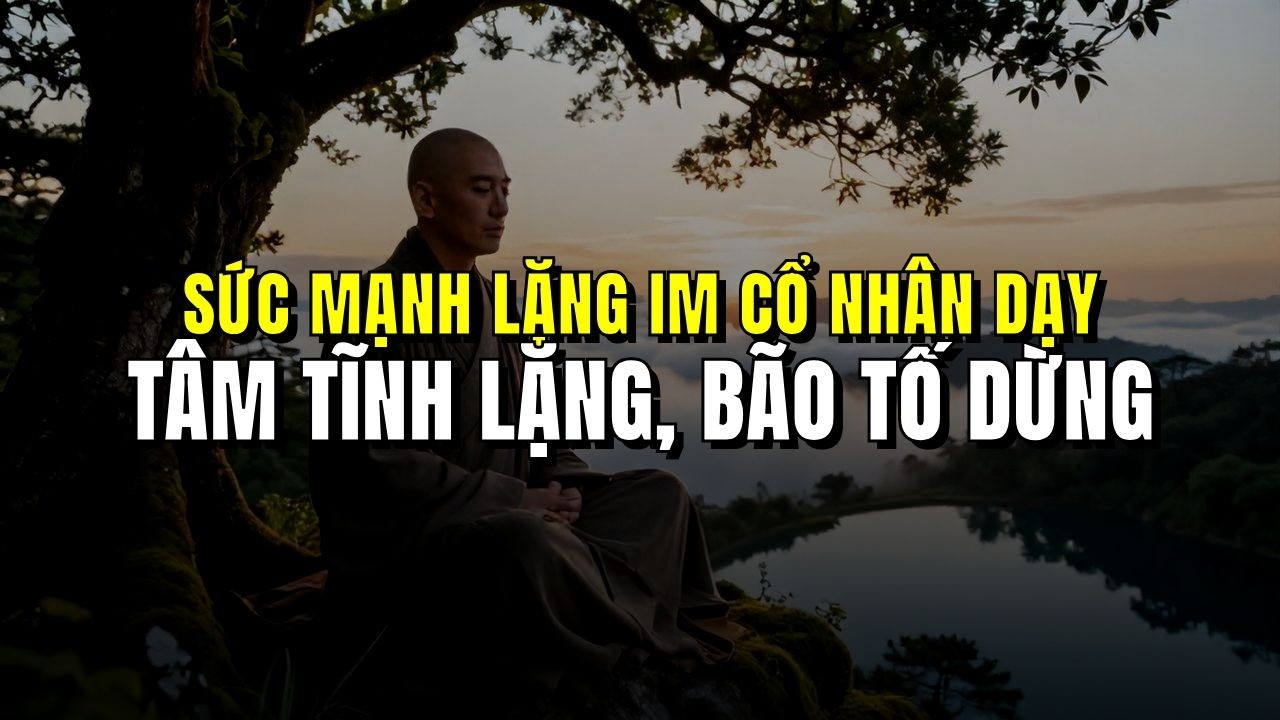 Khi Tâm Tĩnh Lặng, Bão Tố Sẽ Dừng | Sức Mạnh Lặng Im Từ Cổ Nhân Dạy