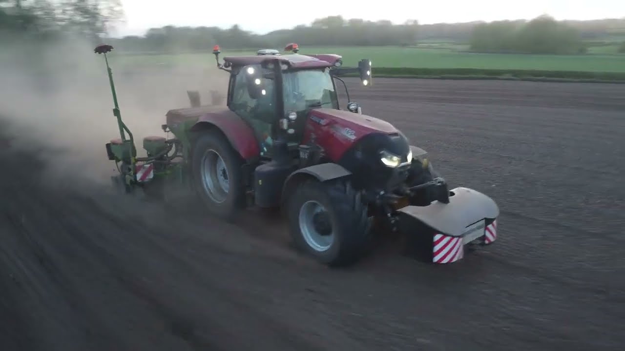 Maize Drilling 25 🚜🐄 #agriculture #farming #tractor #automobile #farmer #farm #uk #drone #dji