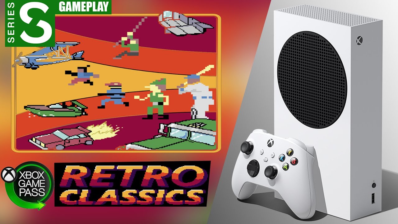 Asi es RETRO CLASSICS en Xbox Series S (Game Pass Retro 💚) | Gameplay 🎮