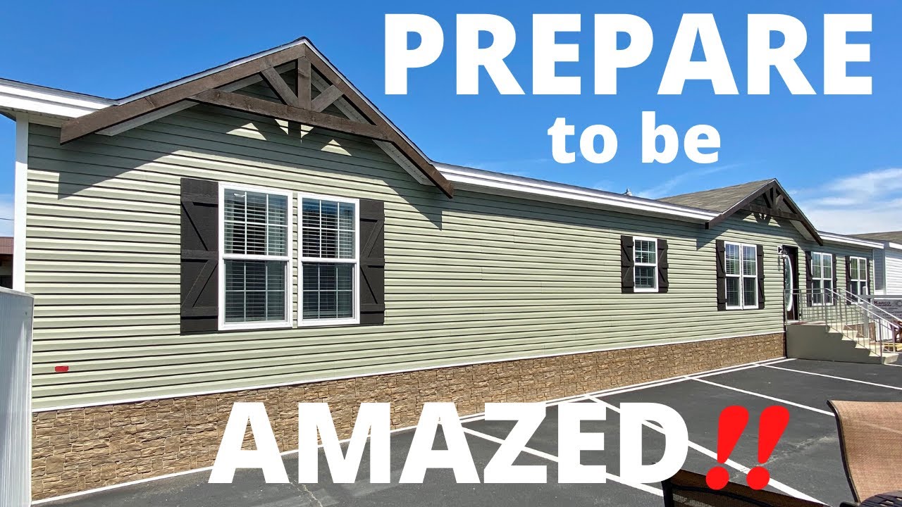 You MUST see this brand new mobile home just being released!! Mobile Home Masters Tour