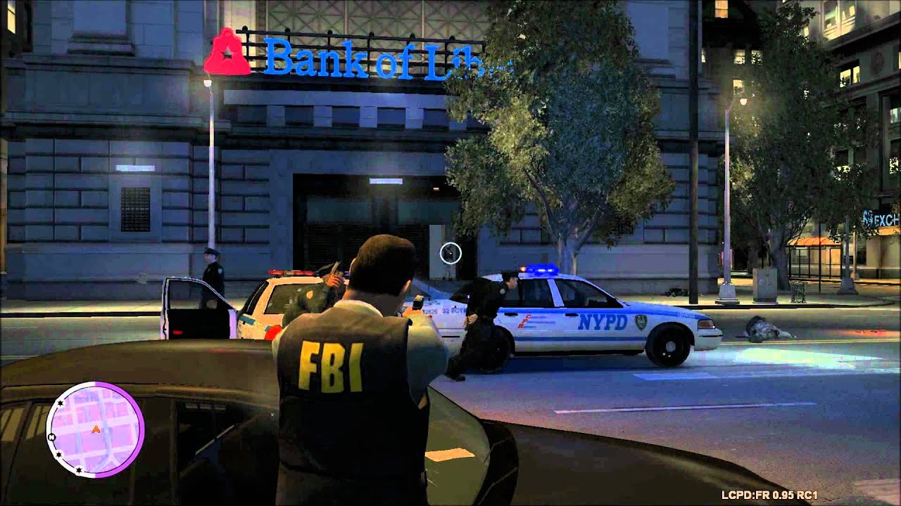 GTAIV:FBI Responding to an armed robbery