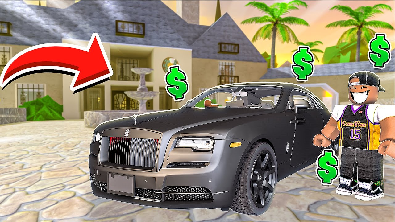 MADE IT OUT THE HOOD...LIVING IN A MANSION AND DRIVING A WRAITH IN ROBLOX SOUTH WEST FLORIDA!!!
