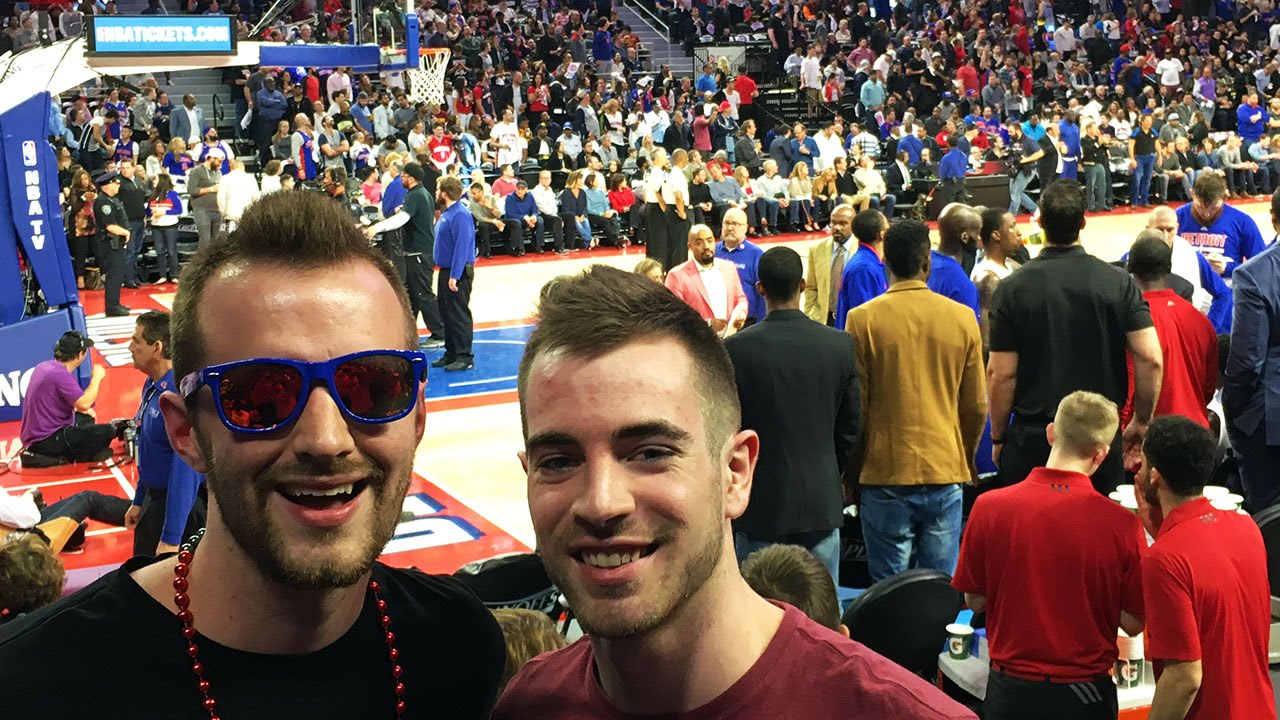 15 Feet from a Hall of Famer! | NBA Playoffs with Speedy [Vlog]