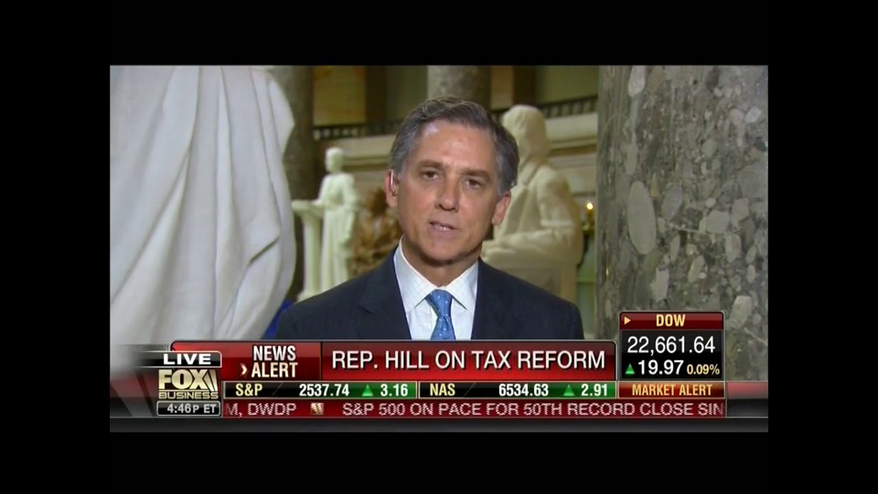 Rep. Hill on Fox Business with David Asman