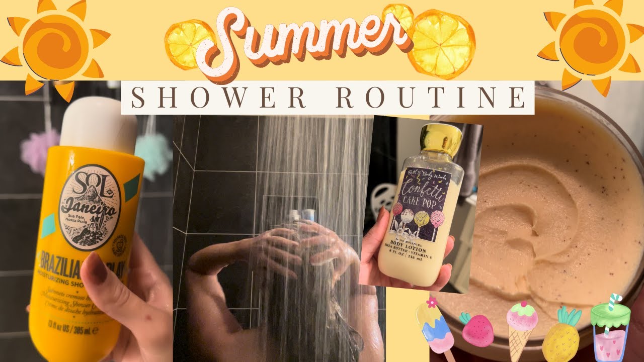 SUMMER SHOWER/HYGIENE ROUTINE + SELF TAN ROUTINE