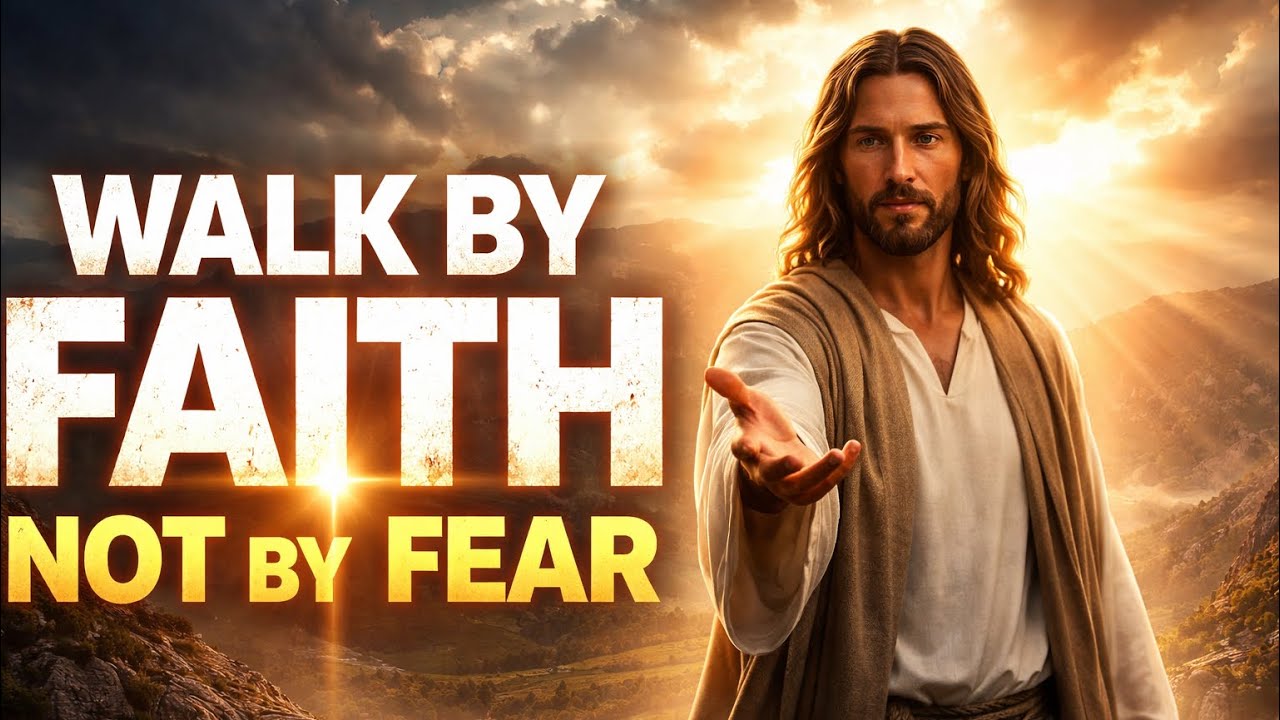Walk by Faith, Not by Fear | Powerful Motivation with Jesus Christ