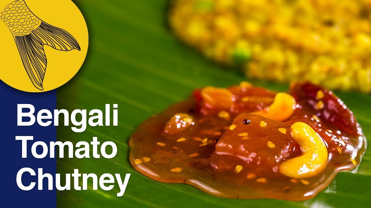 Tomato Chutney Recipe Bengali Style&ndash;Khejur Amsotto Tomato Chatni&ndash;Sweet-Sour Bengali Chutney Recipe