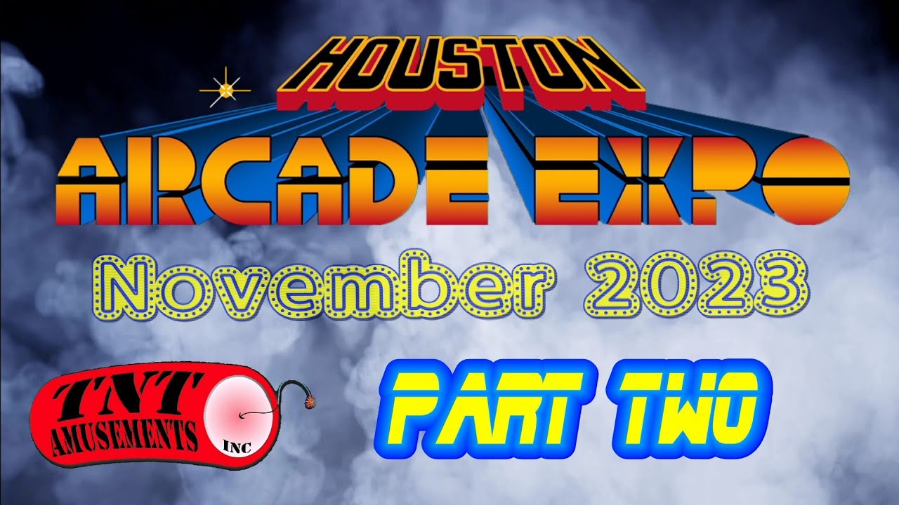 #1793 Houston ARCADE EXPO 2023 Part Two-Tron's CINDY MORGAN & FINAL RESISTANCE Pinball-TNT Amusement