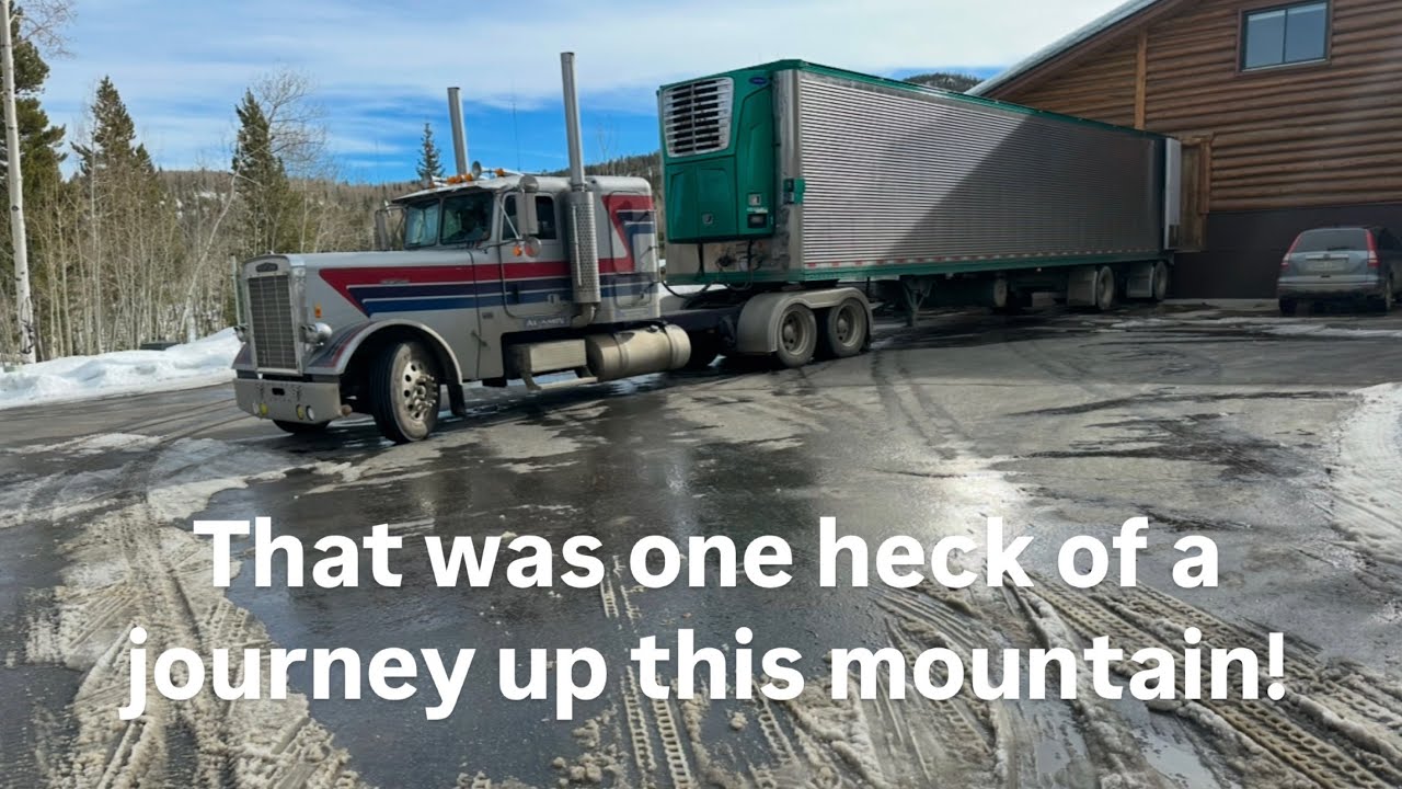 Trucking in the mountains of Colorado! | LTL truck driver