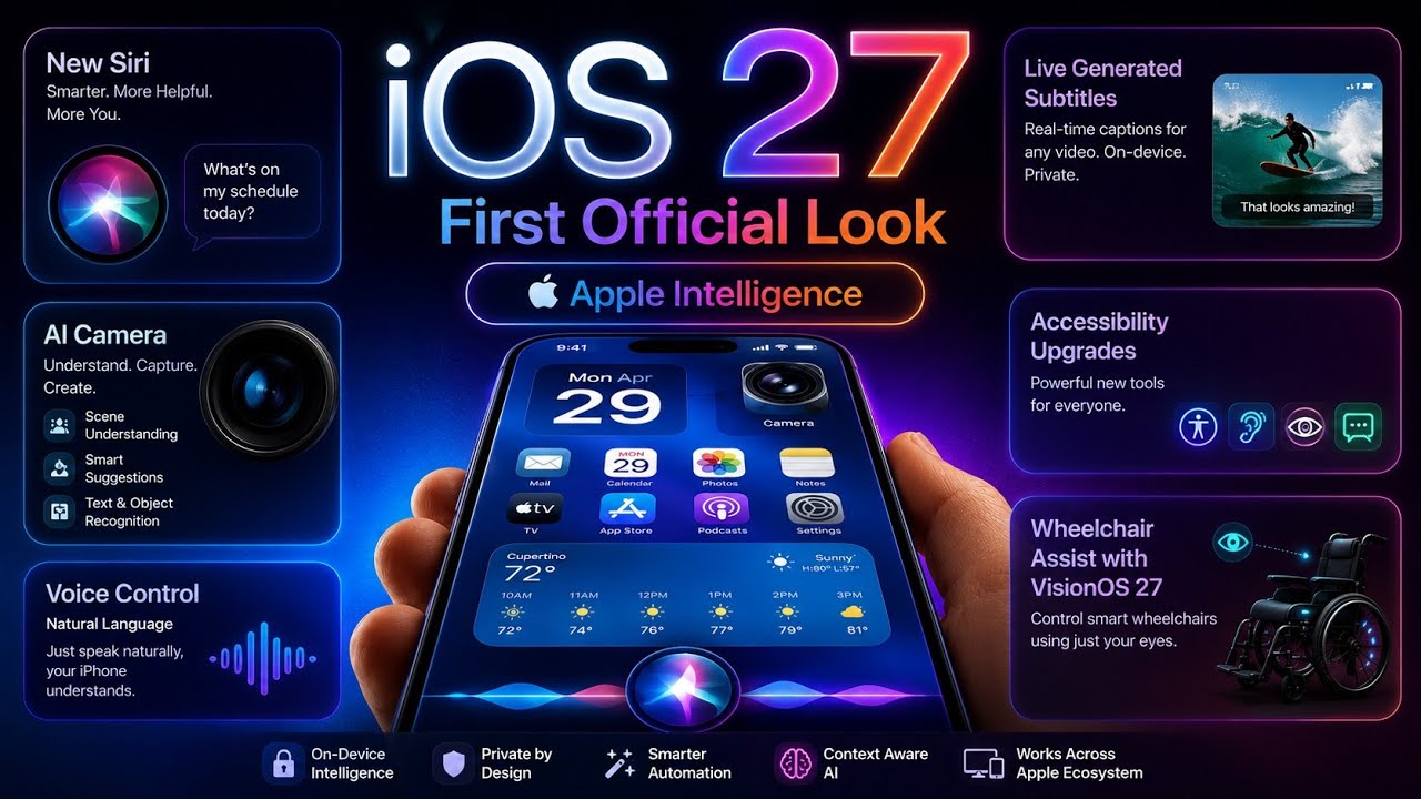 iOS 27 &mdash; НАКОНЕЦ-ТО анонсирована 😍😍 | Большие новости