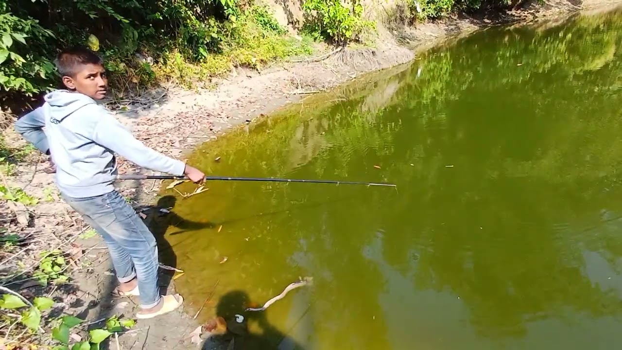 Join me in showcasing some innovative fishing skills!