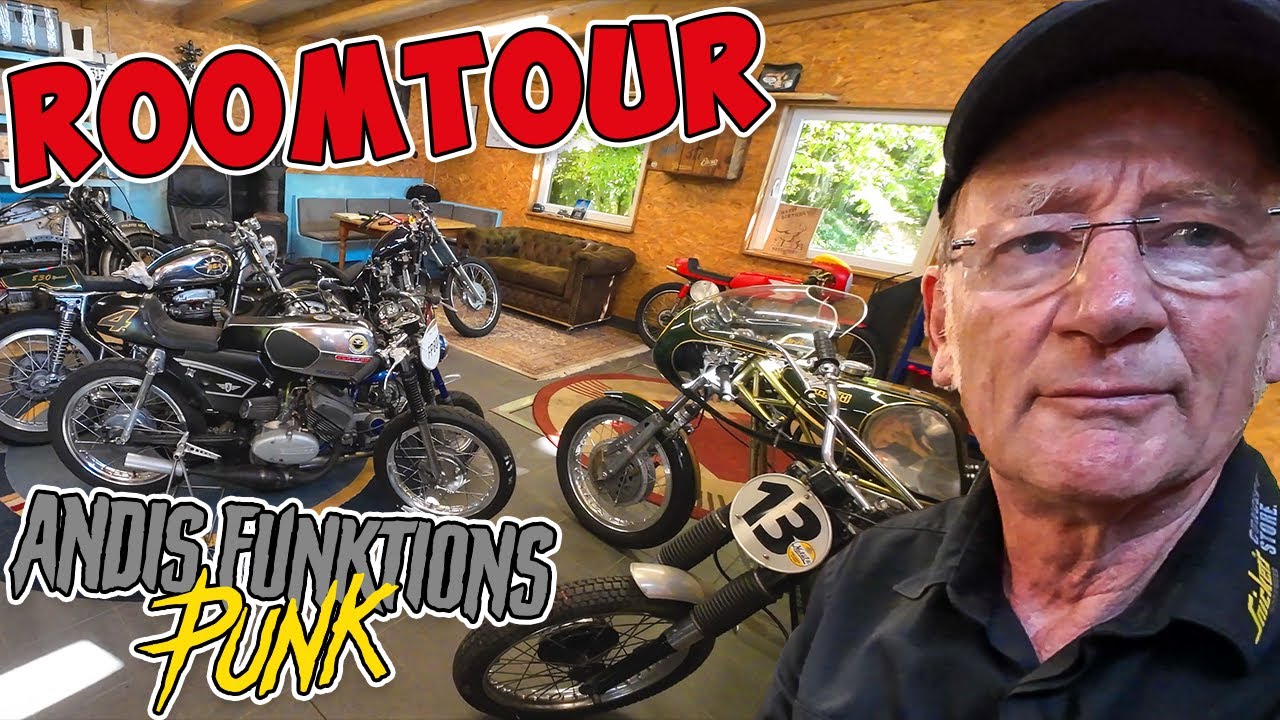 Diese WERKSTATT erzählt GESCHICHTE | Andis Funktionspunk ROOMTOUR