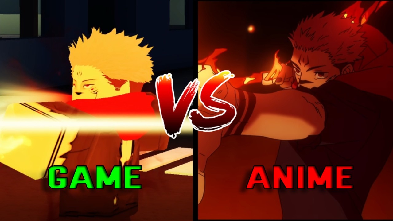Jujutsu Shenanigans VS Anime Comparison VESSEL