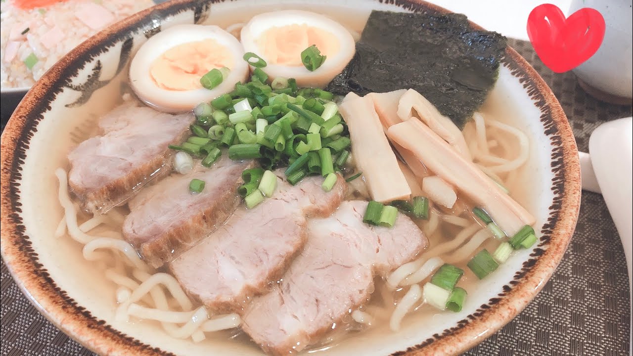 Shoyu Lamen/Ramen Japonês + Chashu com lombo de porco (FÁCIL e RÁPIDO)! フライパン1つでチャーシューと簡単醤油ラーメン