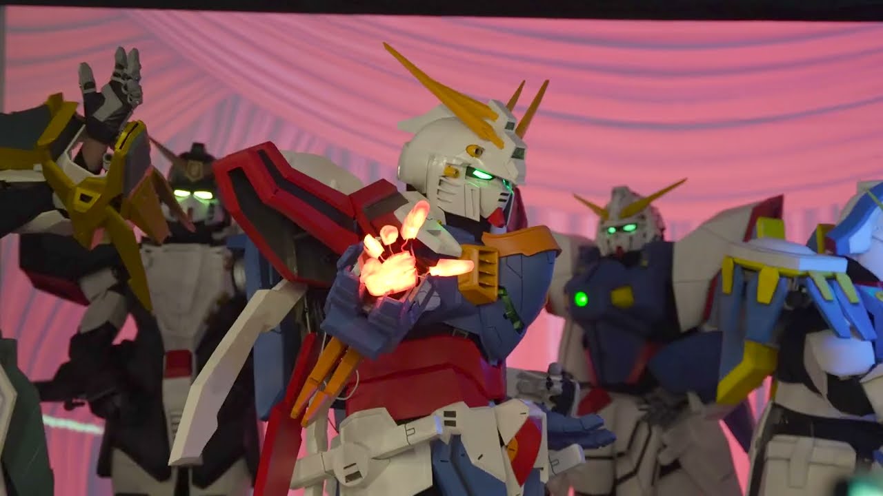 【4K】第６次スーパーロボコス大展　１日目ギャザリング　機動武闘伝Gガンダム　ロボコス併せ　シャッフル同盟圏