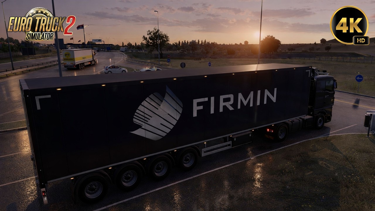 ETS2 1.58 | Scania 770S Through Heavy Rain | Ultra Realistic Physics | 4K POV