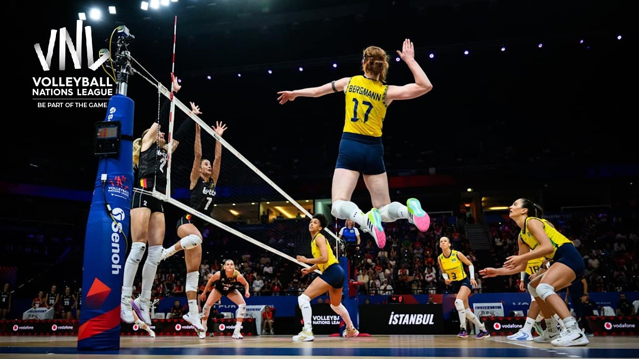 Brazil Strikes First! 🇧🇷 vs Belgium | Power, Drama & VNL 2026 Warning Shot 🔥