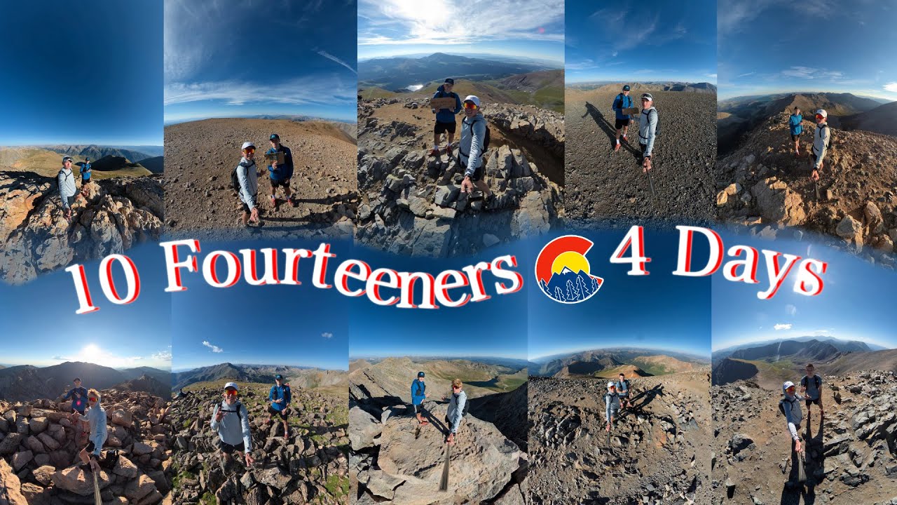 Climbing 10 Colorado Fourteeners in 4 Days