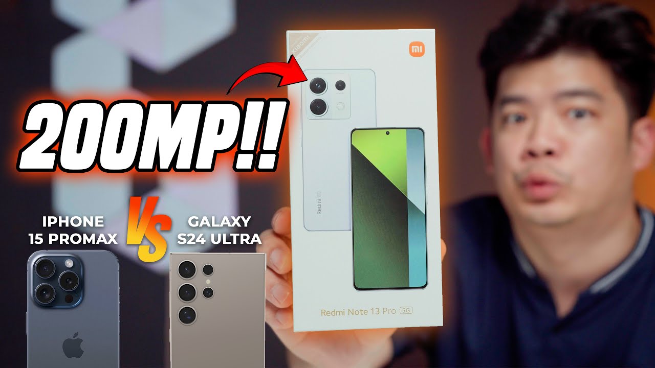 KAMERA GIMMICK? Yuk kita TEST! Unboxing Redmi Note 13 Pro (Adu Kamera S24 Ultra & iPhone 15 Pro Max)