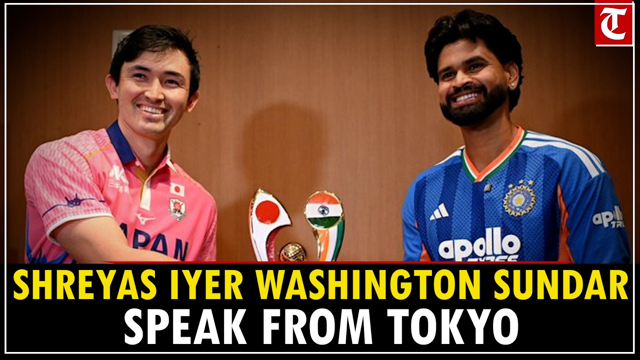 India vs Japan: Shreyas Iyer, Washington Sundar Speak Ahead of Historic Cricket Match