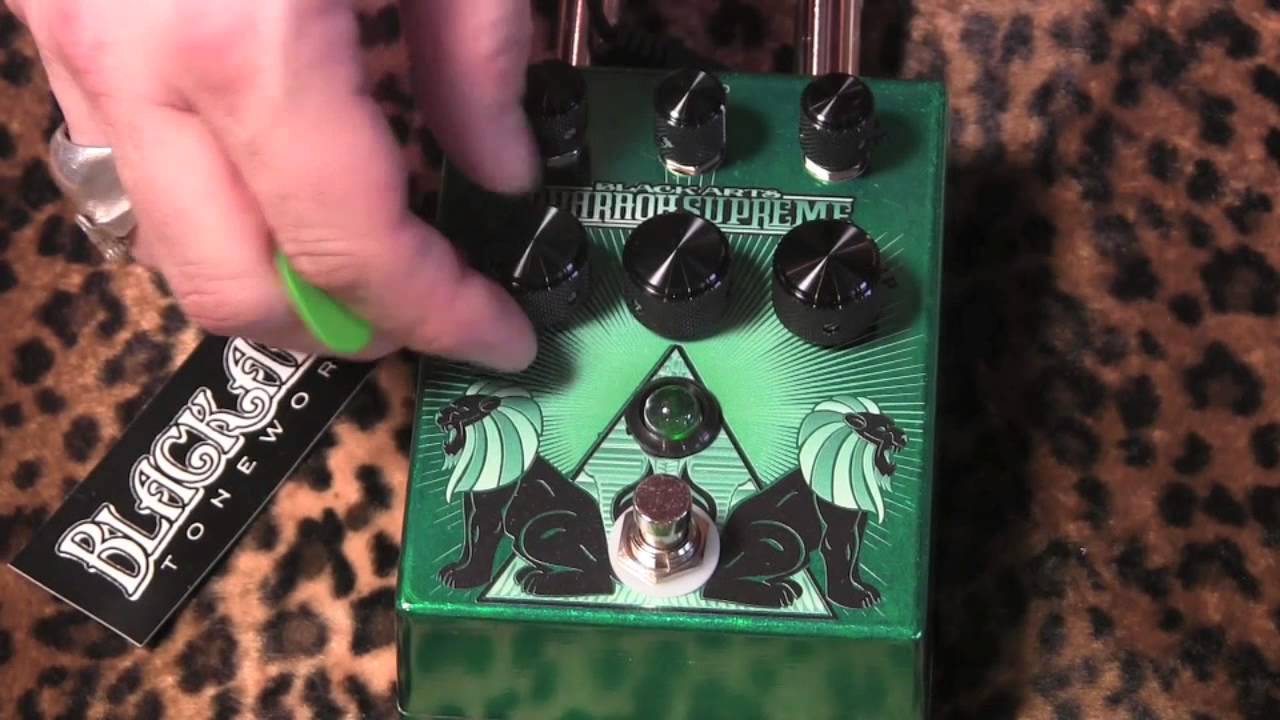 Black Arts Tone Works PHARAOH SUPREME fuzz pedal demo with Kingbee Tele & Mojotone Plexi