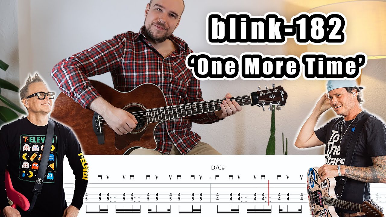 How to play 'One More Time' by blink-182 on Guitar