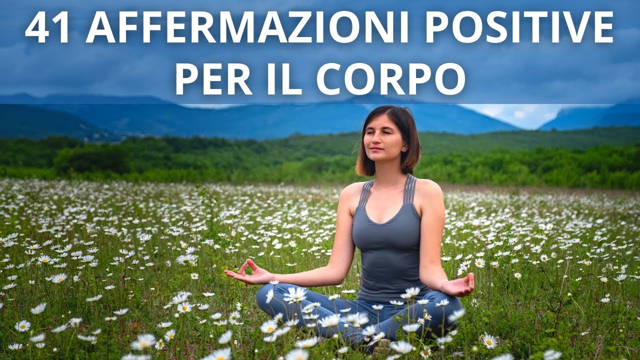 Affermazioni positive per amare il tuo corpo | Voce femminile calma e rilassante
