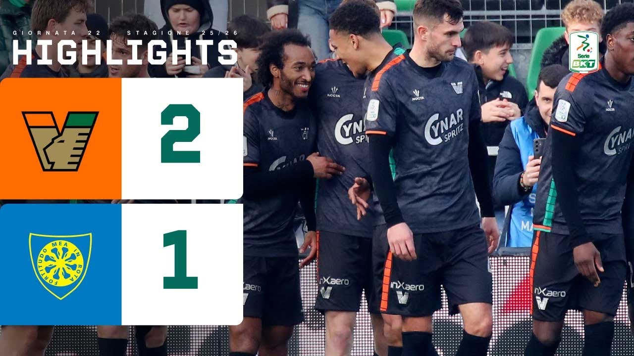 Venezia-Carrarese 2-1 | Per i padroni di casa la risolve Schingtienne | HIGHLIGHTS Serie BKT