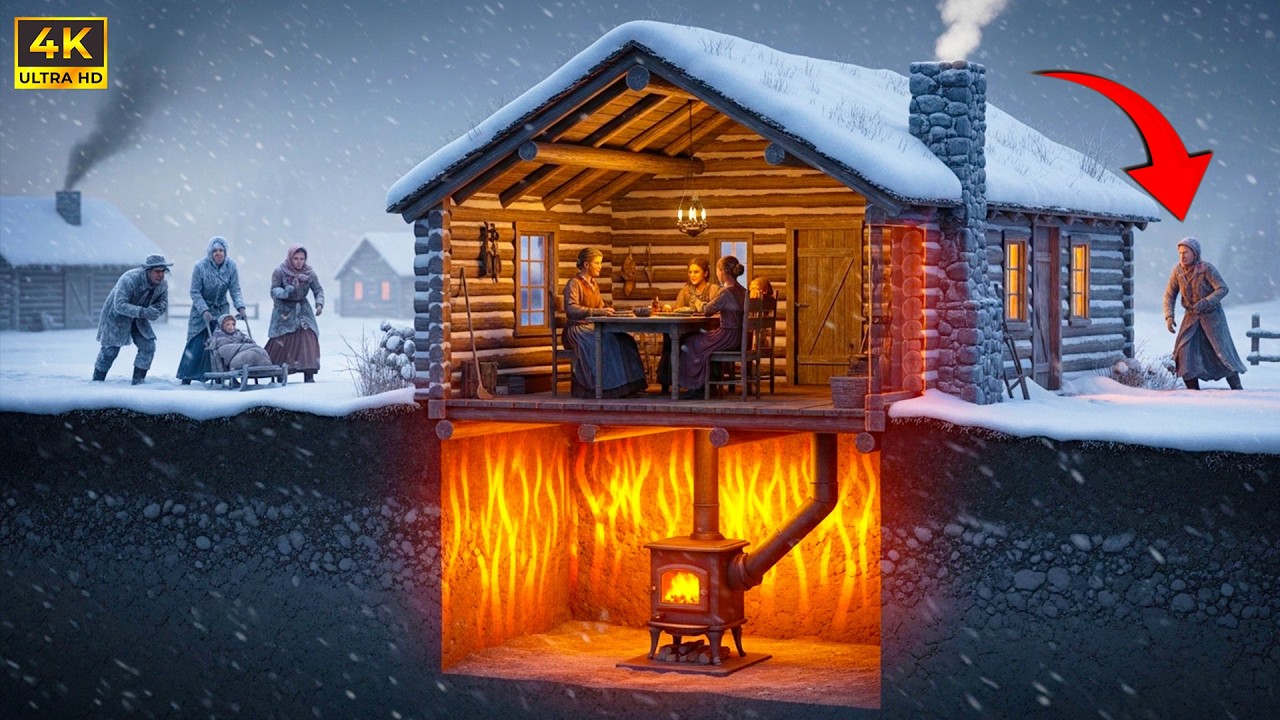 He Buried a Cast Iron Stove Underground — Until the Earth Around It Turned His Cabin Into an Oven