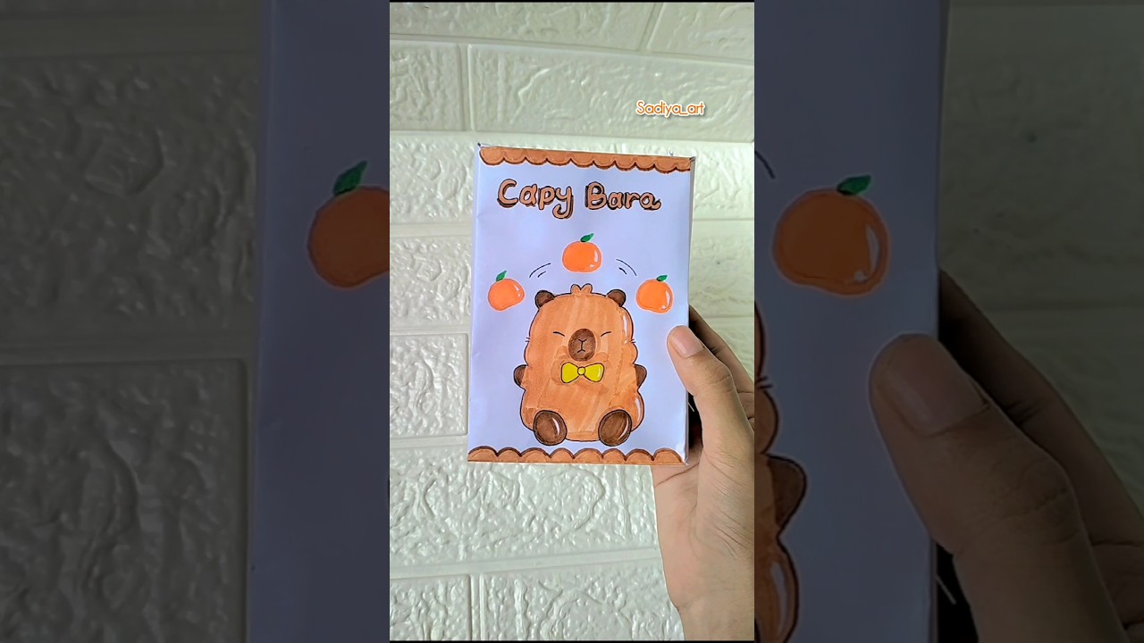 Capybara Blind Box #shorts#blindbox#squishy#art#viral#trending#papercraft#diy#capybara#youtubeshorts