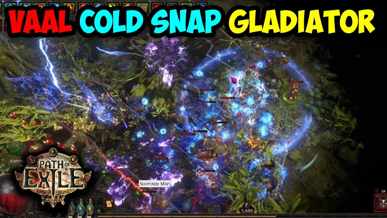 basically perma vaal cold snap is one of the builds of all time | Path of Exile 3.27 KoF