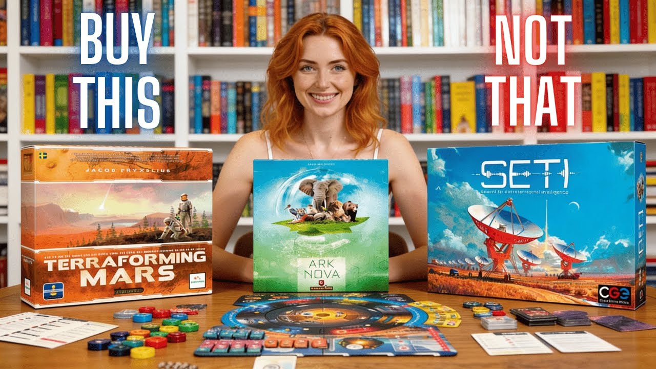 SETI VS Ark Nova VS Terraforming Mars - BUY THIS, NOT THAT (surprising...)