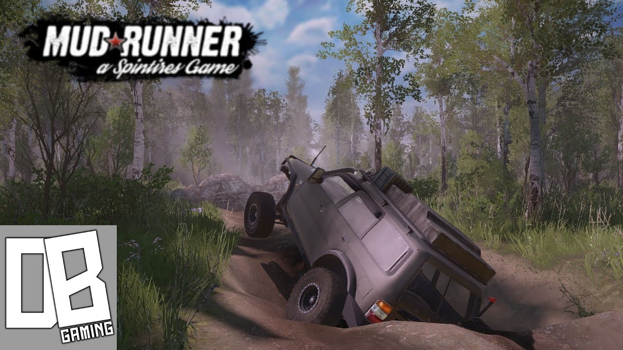 Mudrunner : F19s gu nissan patrol visits Polly trails