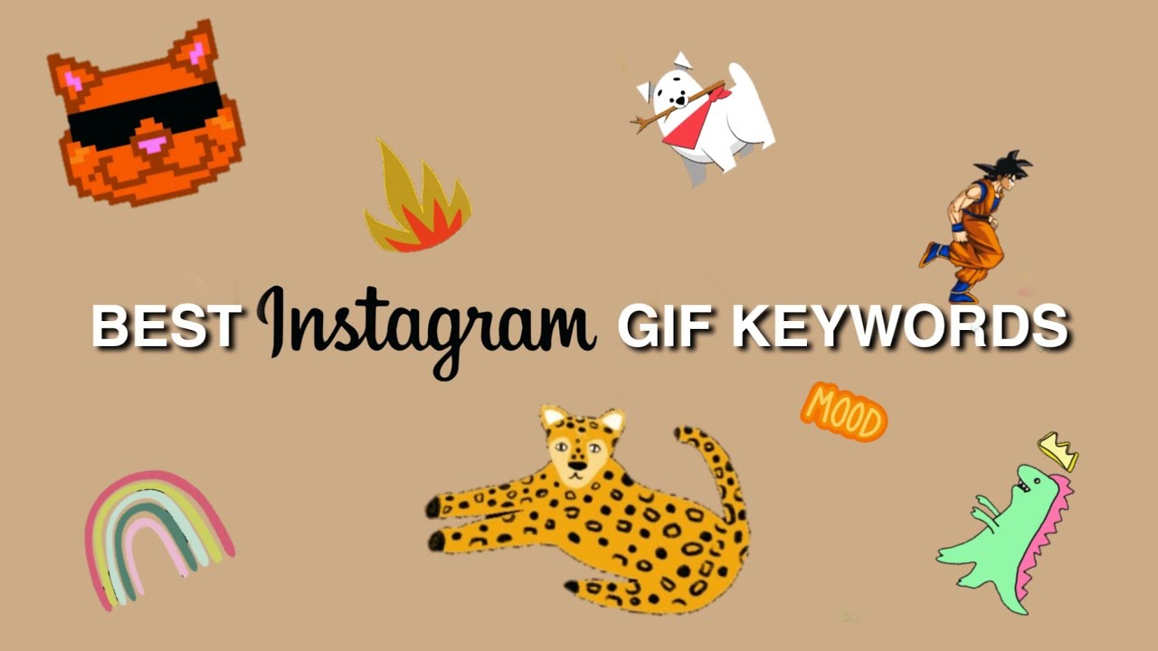 Best Instagram GIF Keywords