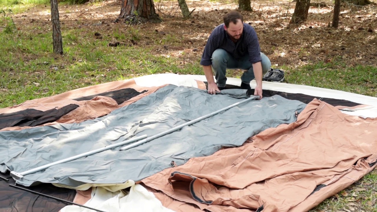 Prota Canvas Tent 10'x14' - Unboxing and Setup