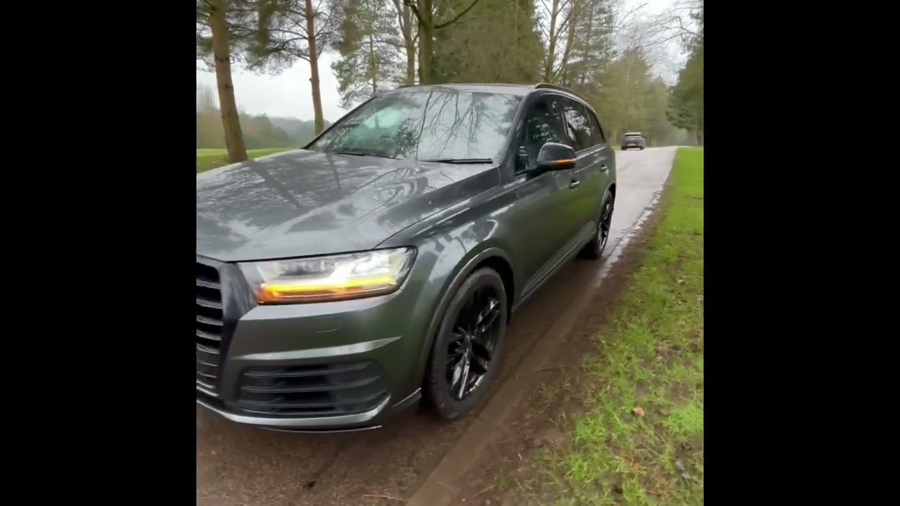AUDI Q7 S LINE BLACK EDITION