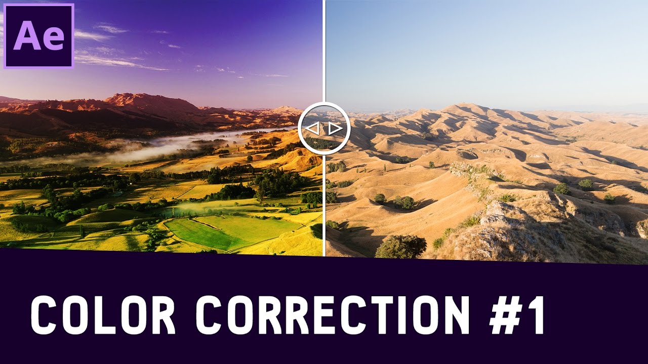 Tutorial 07: Quick Color Correction in After Effects #1 ✔