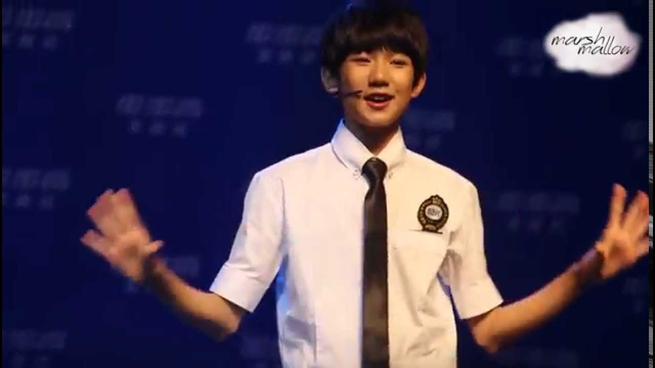 【TFBOYS王源】20140826 重慶步步高見面會 青春修煉手册-王源Focus[marshmallow1108]