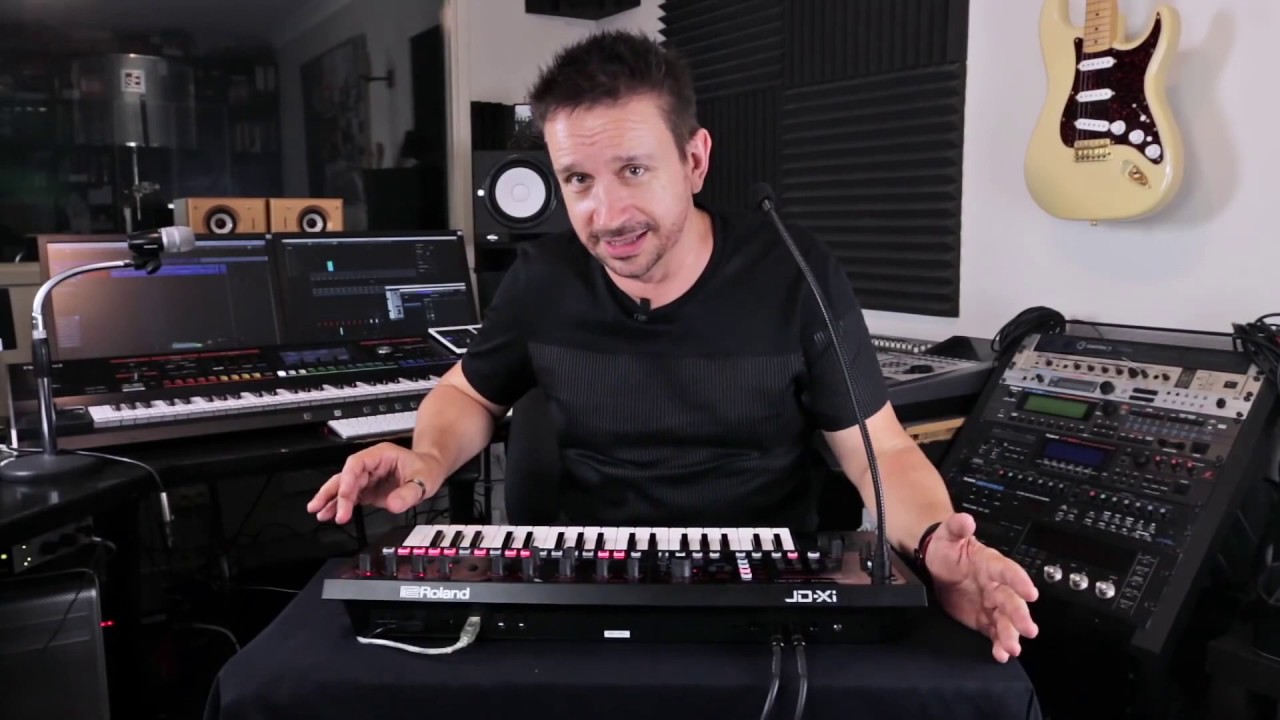 Making a track using only the Roland JD-Xi