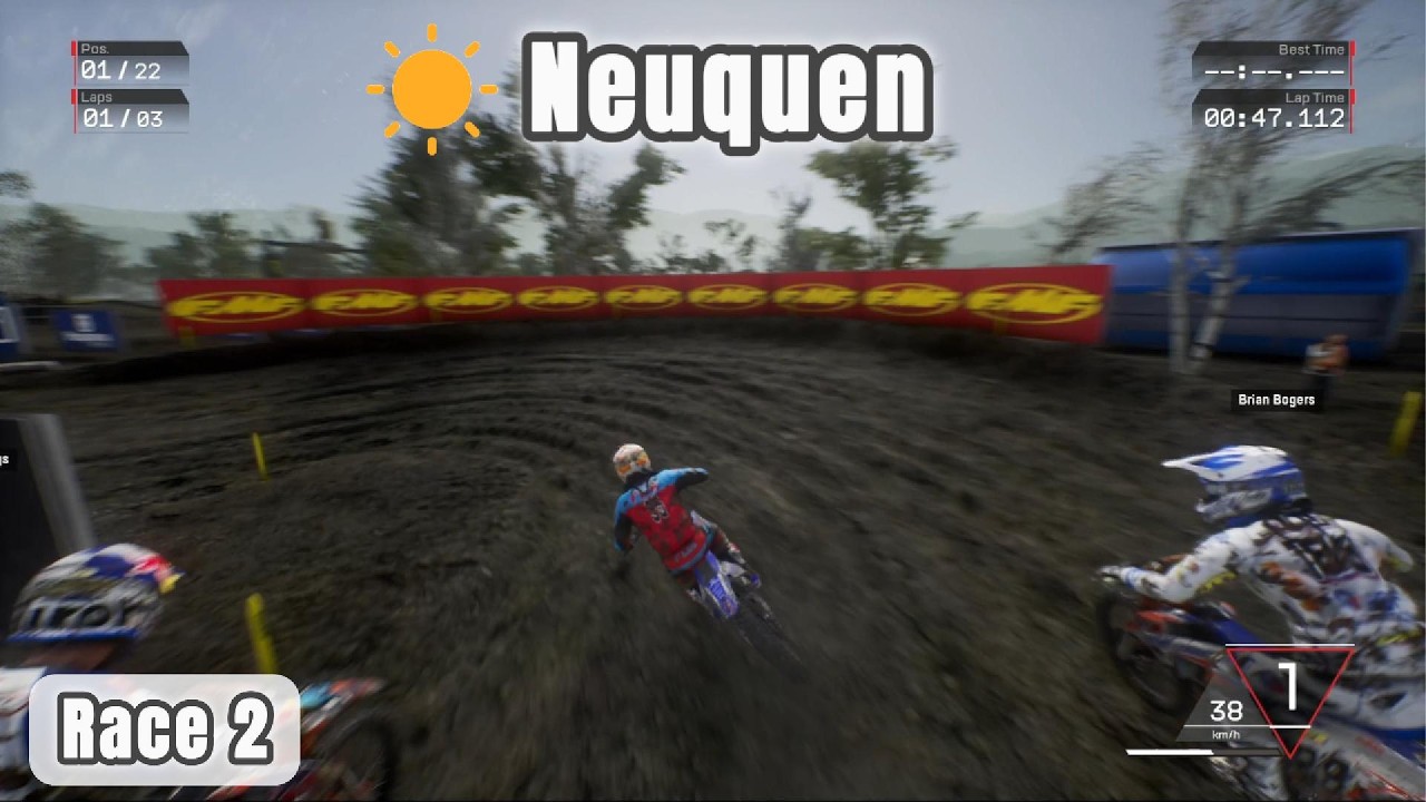 MXGP3 - The Official Motocross Videogame ☀Neuquen Argentina (2/2) (Career Mode)