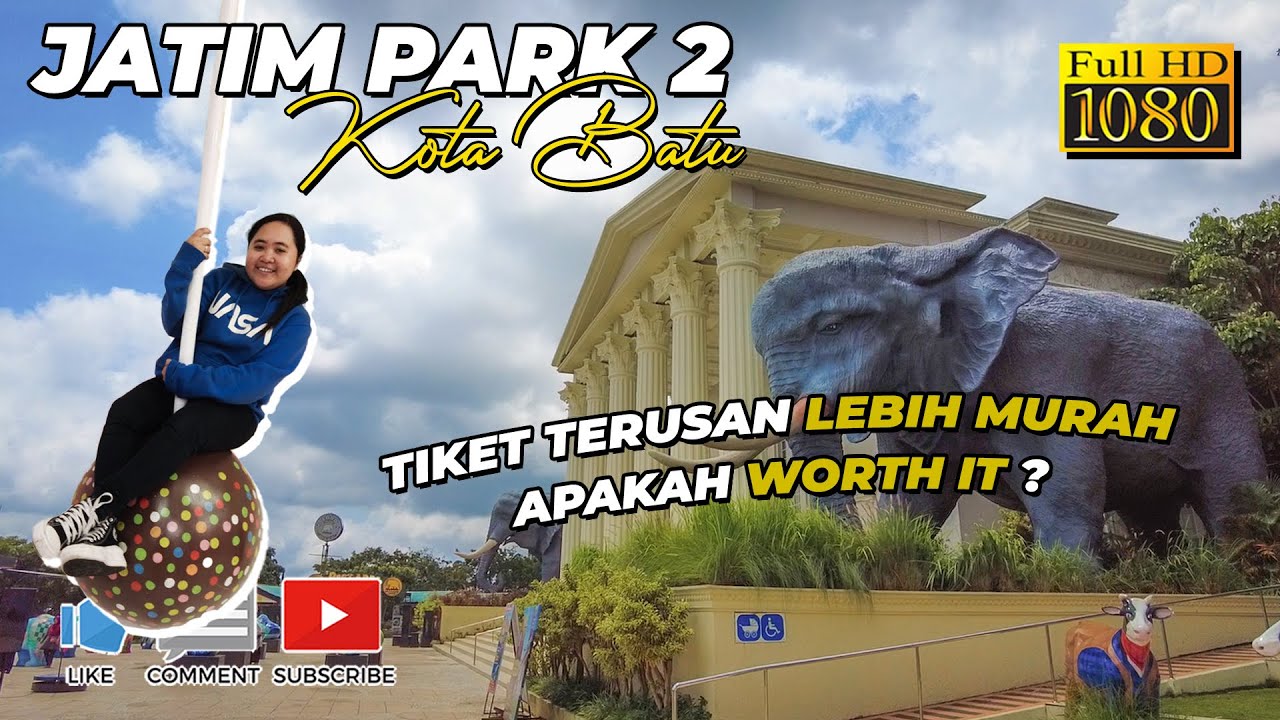 JATIMPARK 2 SEMUA ZONA DALAM 1 HARI ❗❗ BATU SECRET ZOO, MUSEUM SATWA, ECO GREEN PARK, ZONA SELFIE
