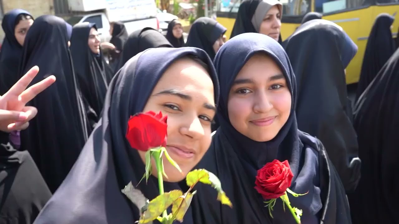 اجتماع دختران و بانوان شیرازی به مناسبت روز دختر و میلاد حضرت معصومه (س)