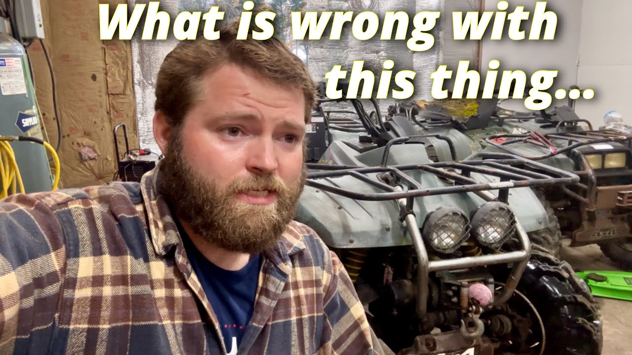 Yamaha Wolverine 350 smoking and popping..