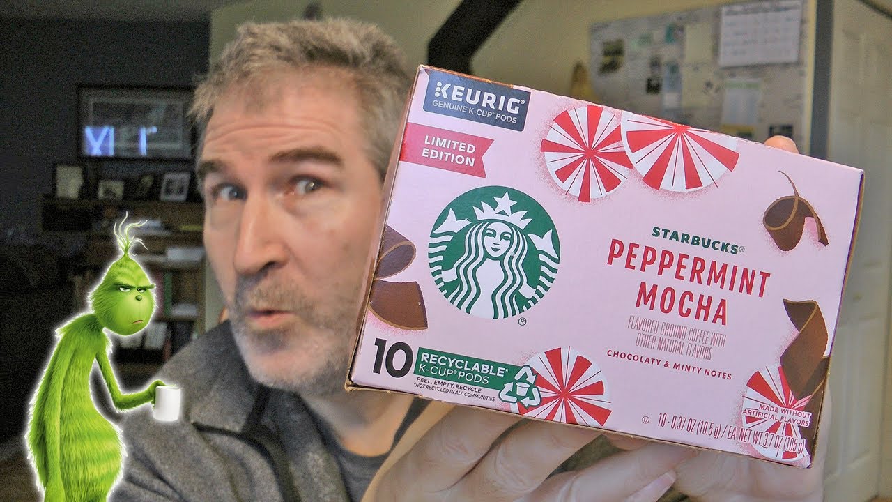 Starbucks Peppermint Mocha Coffee REVIEW 🎅☕