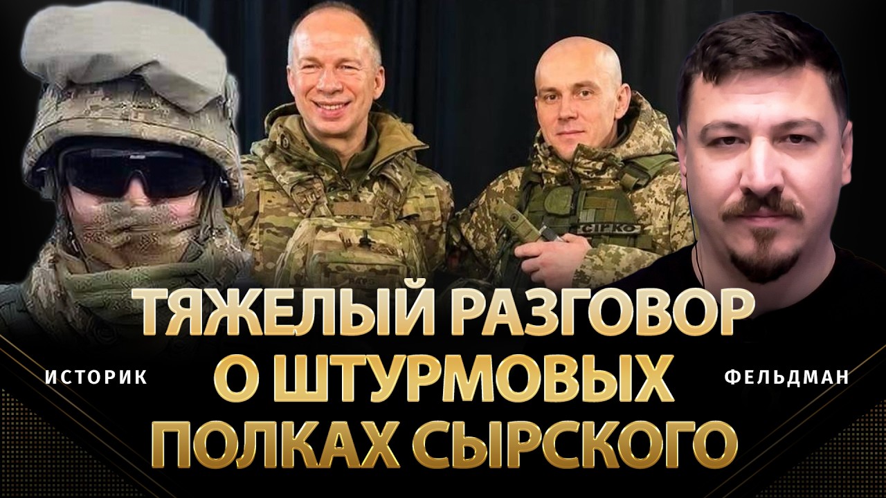 Тяжелый разговор о штурмовых полках Сырского | Историк, Николай Фельдман | Альфа